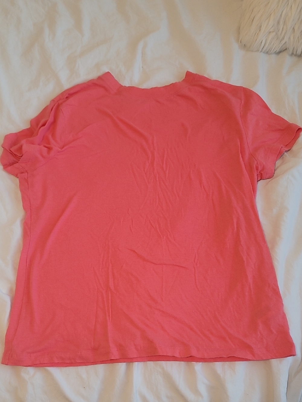 Women's Classic Crewneck Tee - Coral Pink